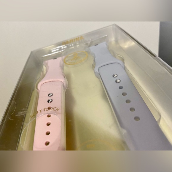 NWT! Apple watch band set of 2: Pink and lavender colors. New unopened box. - Picture 6 of 8